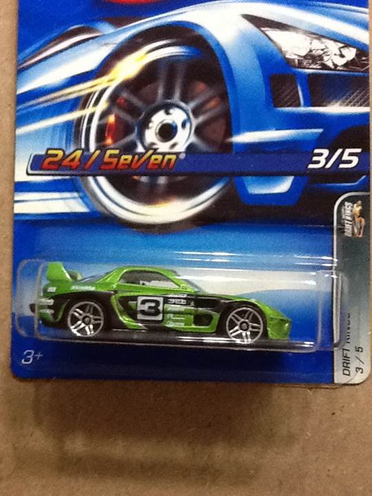 1995 24/Seven - Drift Kings toy car collectible - Main Image 2