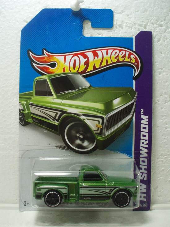 Custom ’69 Chevy Pickup - HW Showroom/HW Hot Trucks toy car collectible - Main Image 2