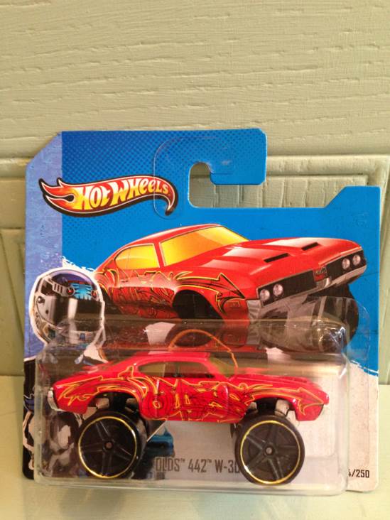Olds 442 W-30 - HW City Graffiti Riders toy car collectible - Main Image 1
