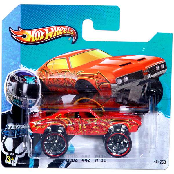 Olds 442 W-30 - HW City Graffiti Riders toy car collectible - Main Image 2