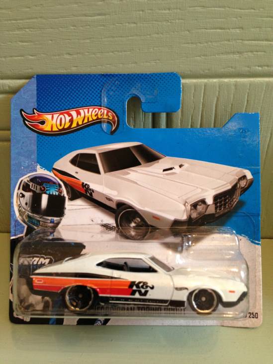 1972 Ford Gran Torino Sport - HW Showroom: HW Performance toy car collectible - Main Image 1