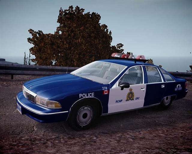 Rcmp Chevy Caprice  toy car collectible - Main Image 2