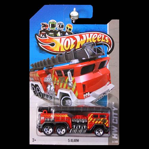 5 Alarm - HW City - 2013 toy car collectible - Main Image 2