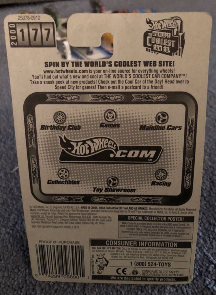 Flashfire - 2000 Mainline Cars toy car collectible - Main Image 2