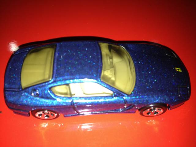 Ferrari Blue  toy car collectible - Main Image 2