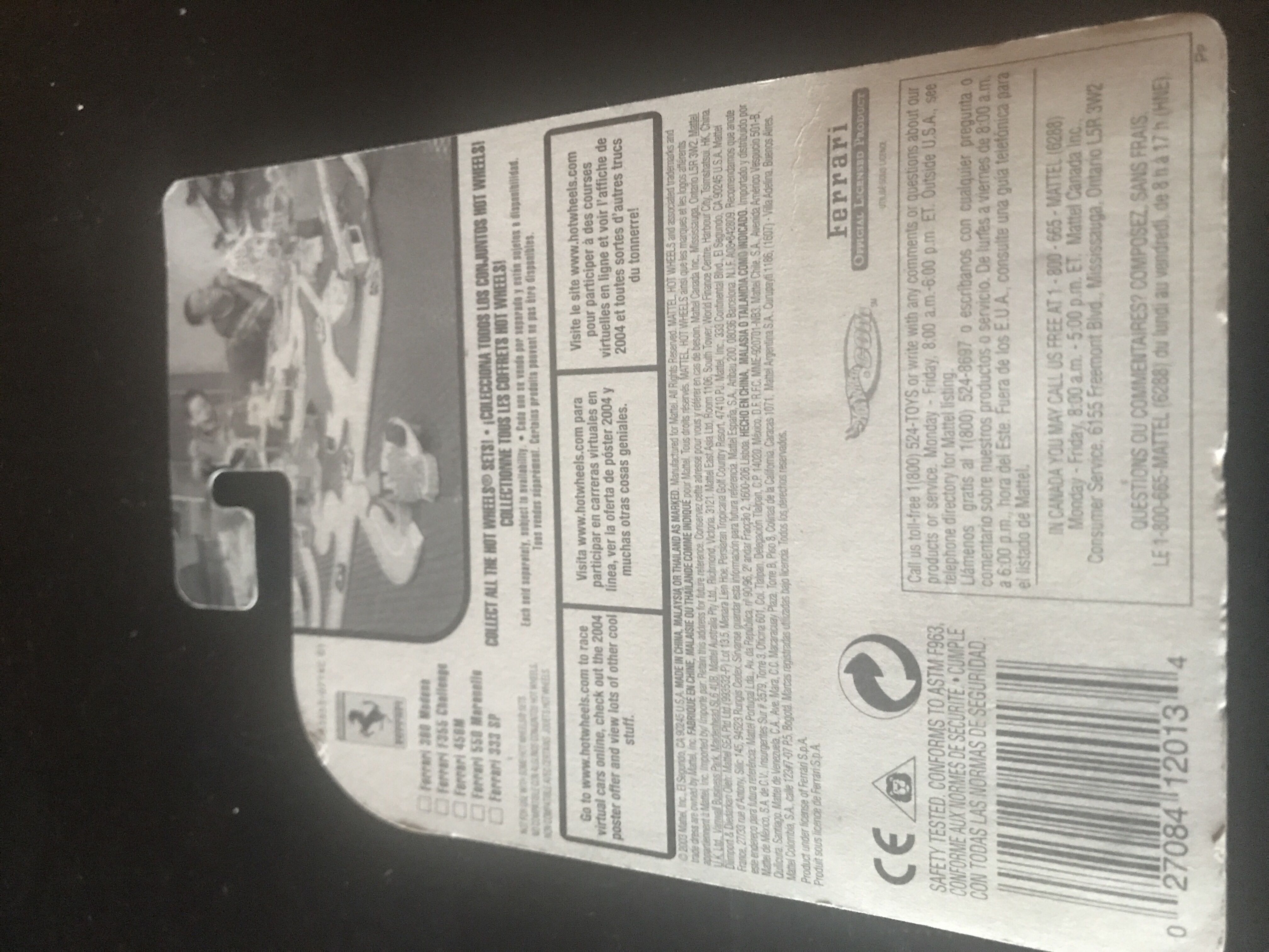 Ferrari 333 Sp - 2003 - Ferrari Heat toy car collectible - Main Image 2