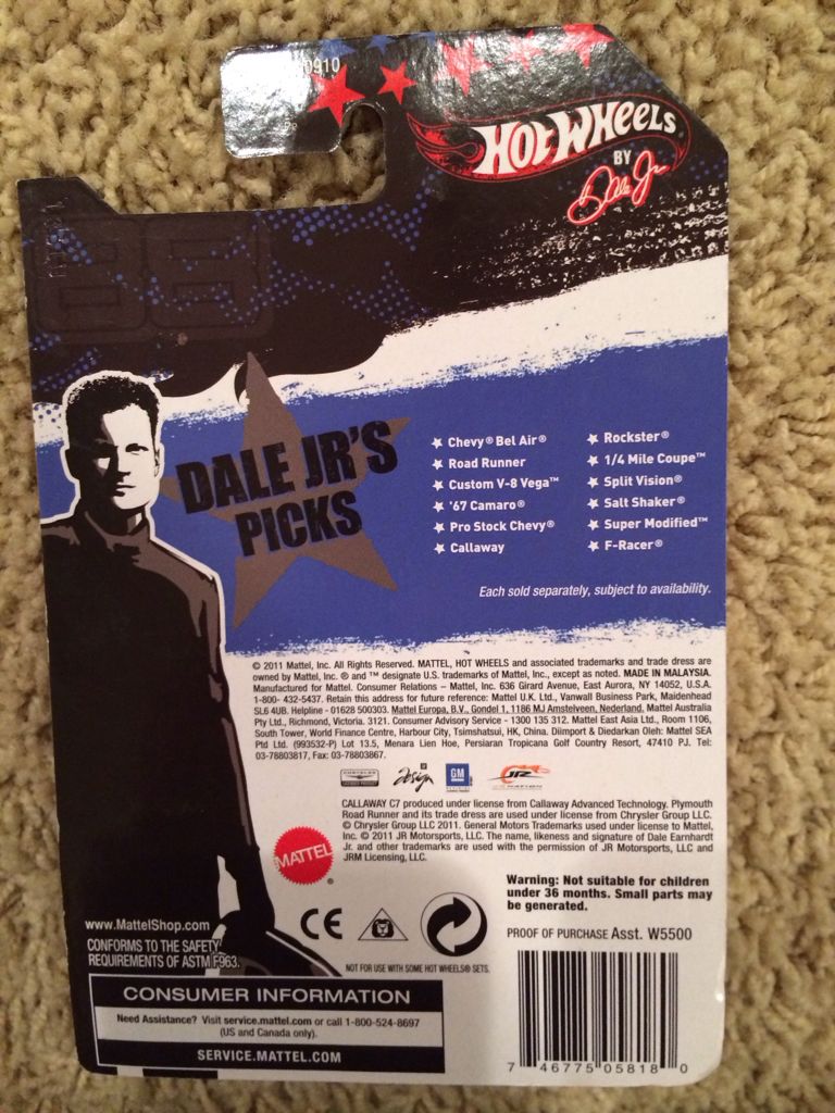 Dale Jr’s Picks - Dale Jr. Collection toy car collectible - Main Image 2