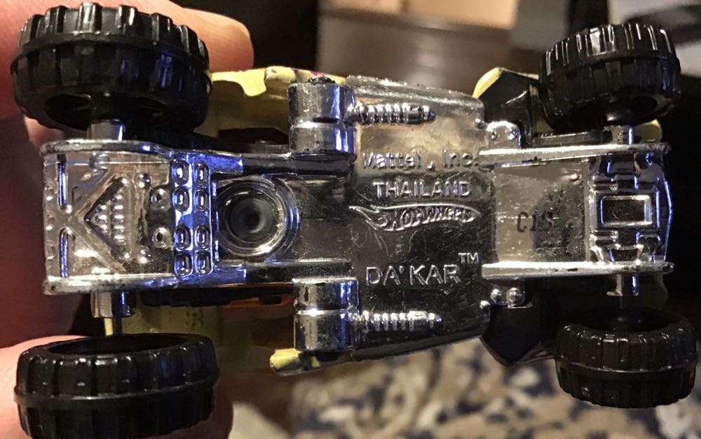 Da’kar - Yellow  toy car collectible - Main Image 3