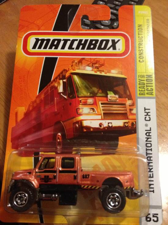Matchbox International CXT - Construction toy car collectible - Main Image 2