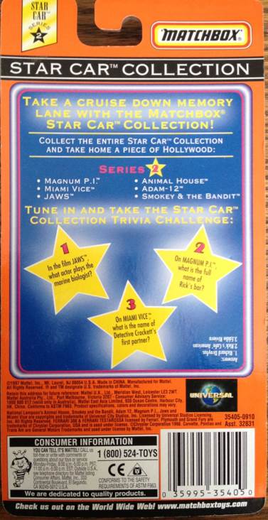 Star Car Amity Police Boat - Star Car Collection toy car collectible - Main Image 2