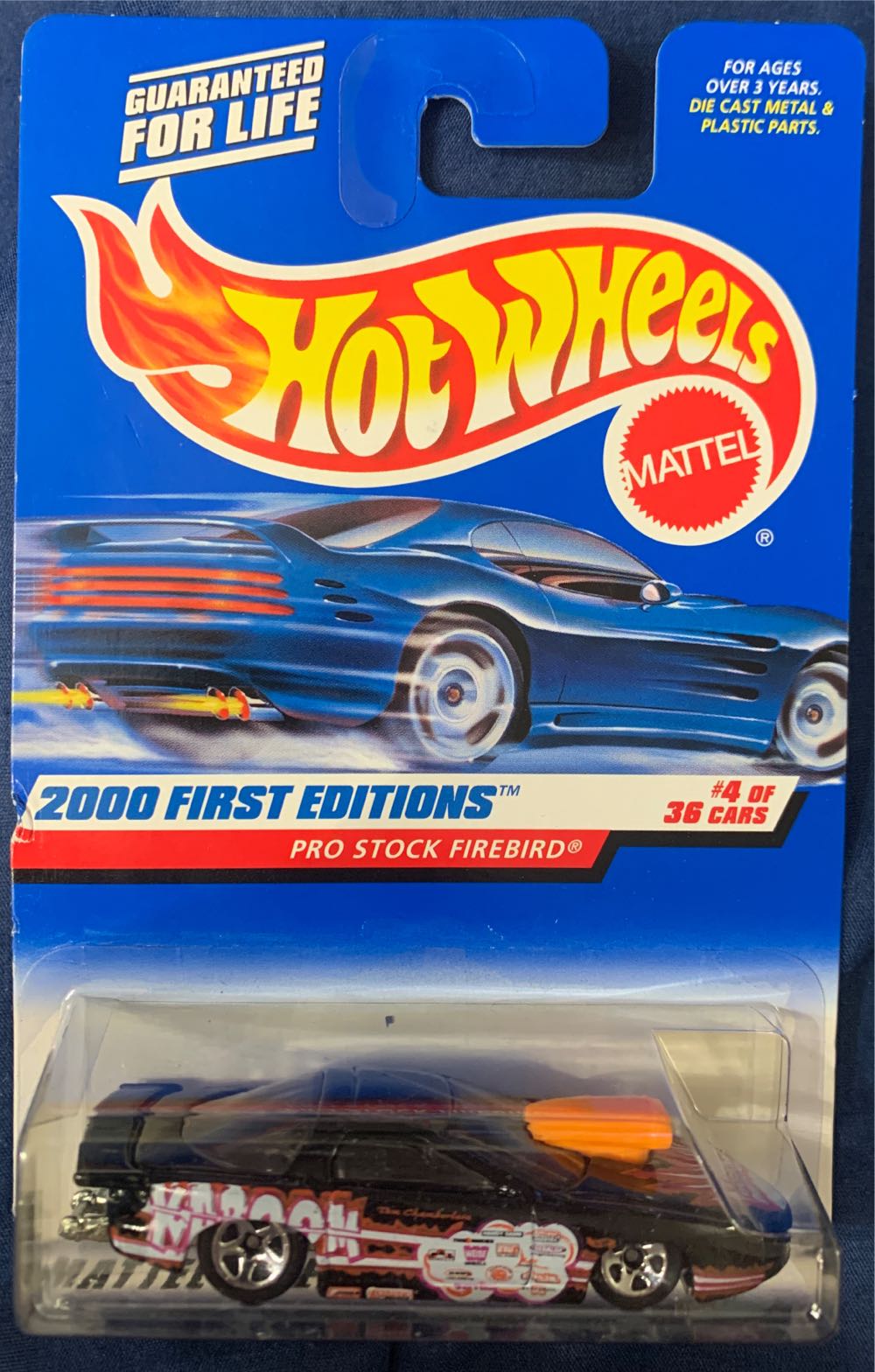 Pontiac Firebird Pro Stock - 2000 First Editions toy car collectible - Main Image 3