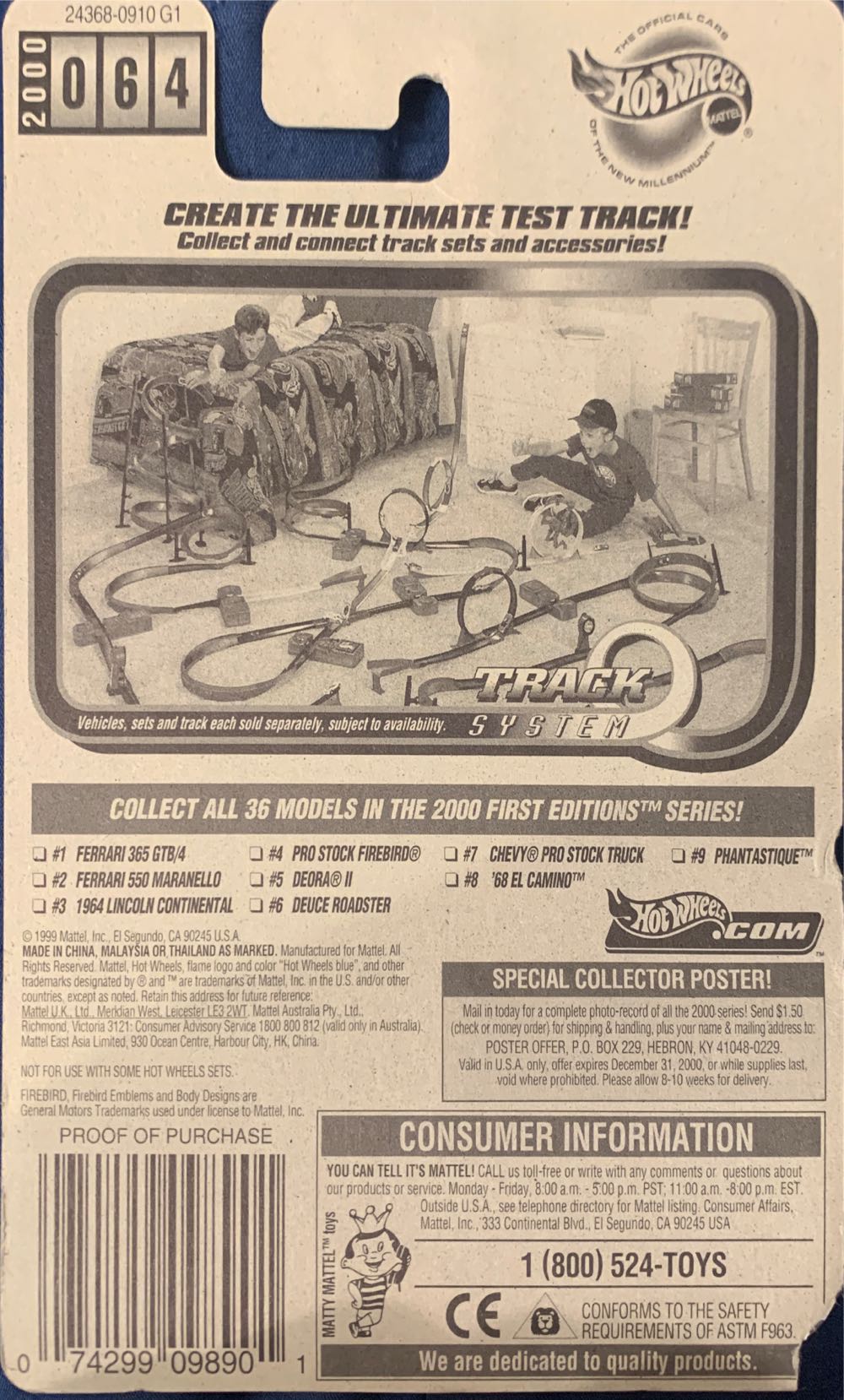 Pontiac Firebird Pro Stock - 2000 First Editions toy car collectible - Main Image 4