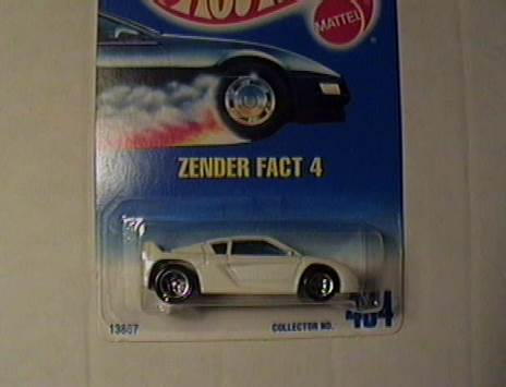 Zender Fact 4 - 1991 Mainline toy car collectible - Main Image 2