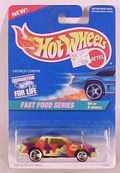 Crunch Chief - 1996 Fast Food Series toy car collectible - Main Image 2