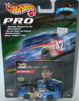 Joe Nemechek - Team Hot Wheels Pro Racing toy car collectible - Main Image 2