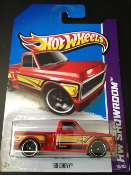 Custom ’69 Chevy Pickup - ’13 HW Showroom toy car collectible - Main Image 2