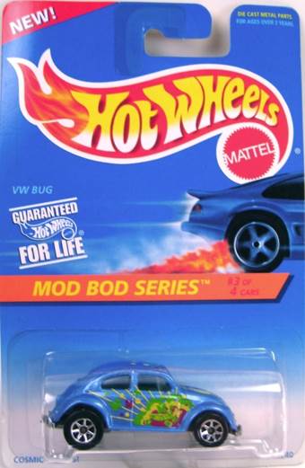 VW Bug Hot Wheels Mod Bod Series - Mod Bod Series toy car collectible - Main Image 2