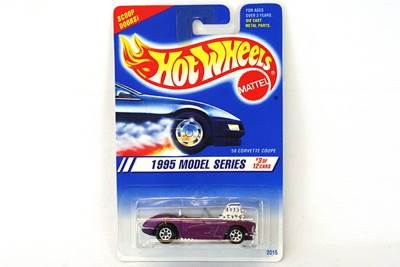 ’58 Corvette Coupe - 1995 Model Series toy car collectible - Main Image 2