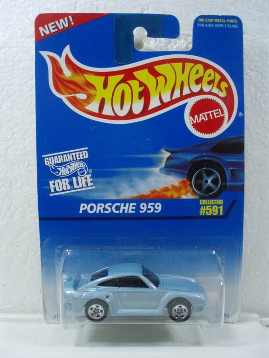 Porsche 959 Hot Wheels  toy car collectible - Main Image 2
