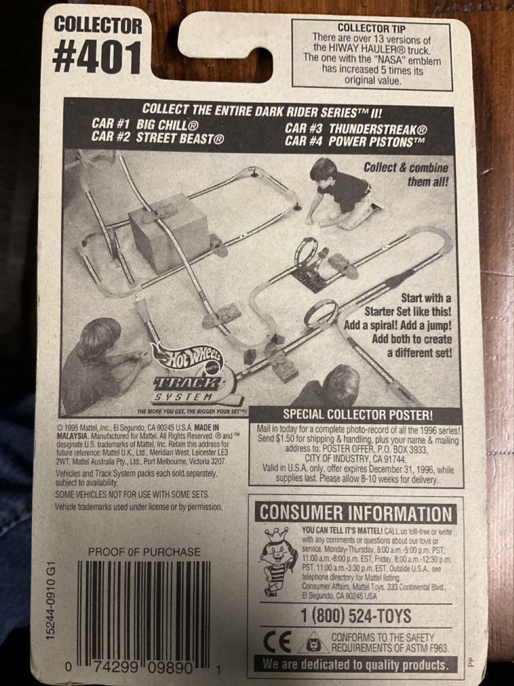 Street Beast - 1996 Dark Rider Series II toy car collectible - Main Image 3