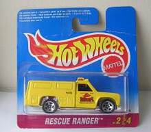 Rescue Ranger - 1995: Yellow - Fire Squad Series toy car collectible - Main Image 1