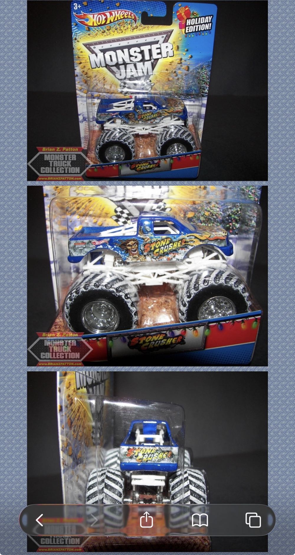 Son-uva Digger Holiday Edition - Holiday Edition toy car collectible - Main Image 3