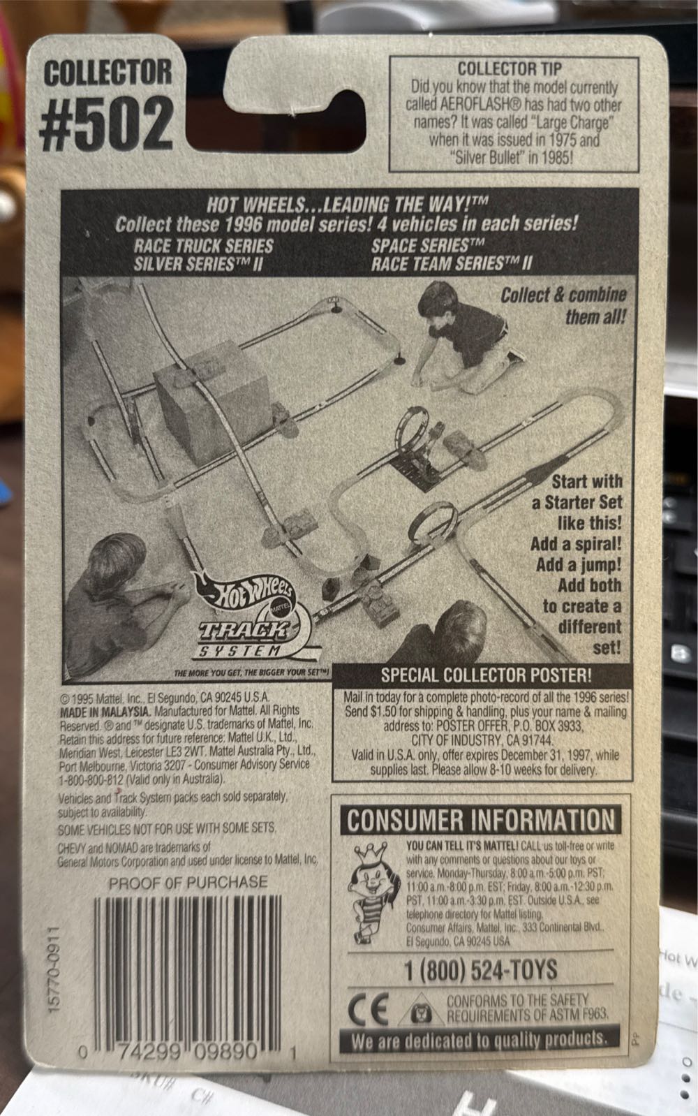 Chevy Nomad Hot Wheels 502  toy car collectible - Main Image 3