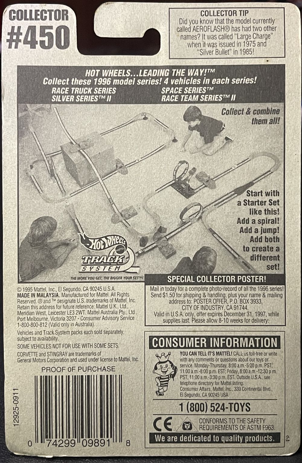 Corvette Stingray 1995 Collector 450  toy car collectible - Main Image 4