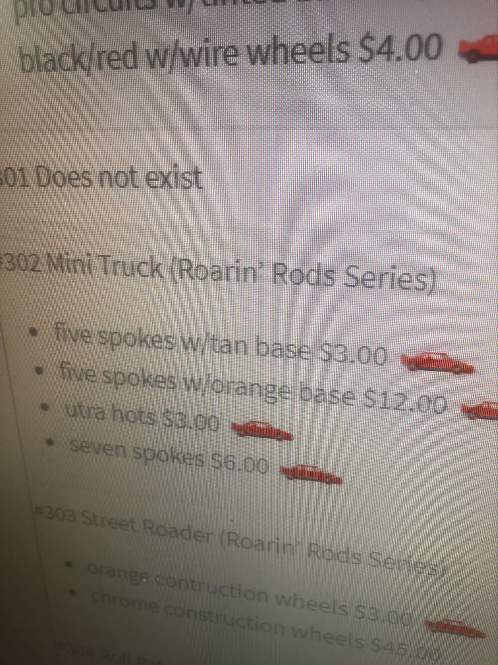 Mini Truck - 1995 Roarin’  Rods Series toy car collectible - Main Image 3