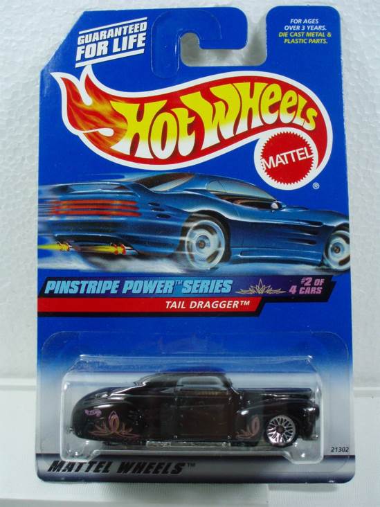Tail Dragger (Black) - Pinstripe Power Series toy car collectible - Main Image 2