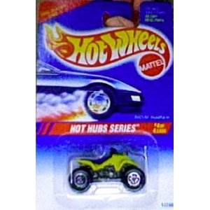 Suzuki Quadracer - 1995 Hot Hubs Series toy car collectible - Main Image 2