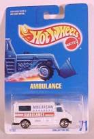 Ambulance (m) - Blue Card toy car collectible - Main Image 2