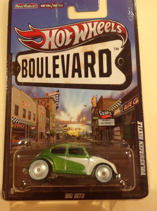 Volkswagen Beetle - 2011 - HW Boulevard - Big Hits toy car collectible - Main Image 1