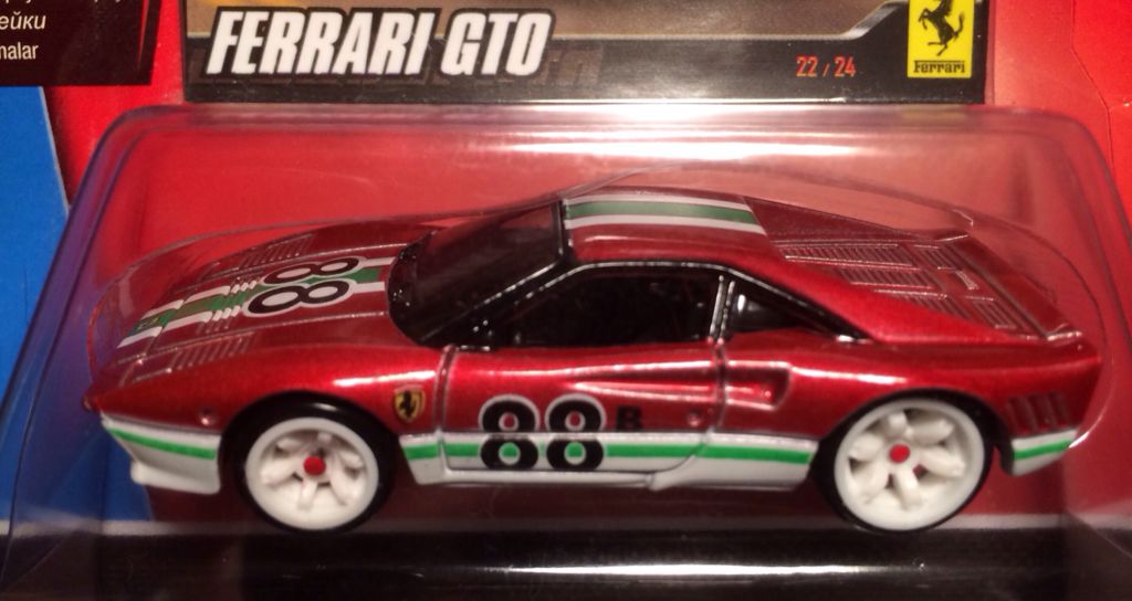 Ferrari GTO - 2008 Hot Wheels Ferrari Series toy car collectible - Main Image 2