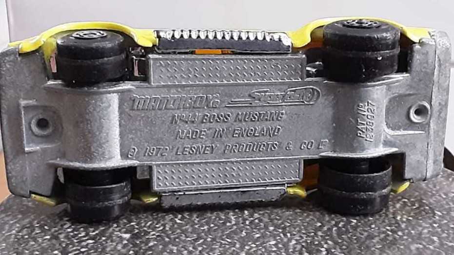 Boss Mustang 1972 Lesney - Matchbox toy car collectible - Main Image 4