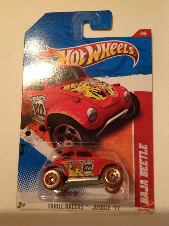 Baja Beetle - Thrill Racer - Jungle 11 toy car collectible - Main Image 1