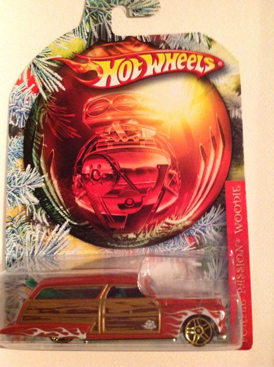 Purple Passion Woody - Holiday Hot Rods toy car collectible - Main Image 1