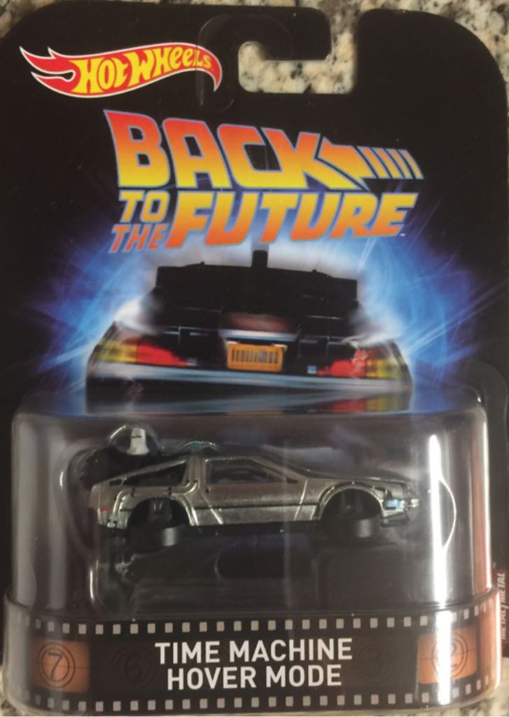 Time Machine Hover Mode - Back To The Future toy car collectible - Main Image 1