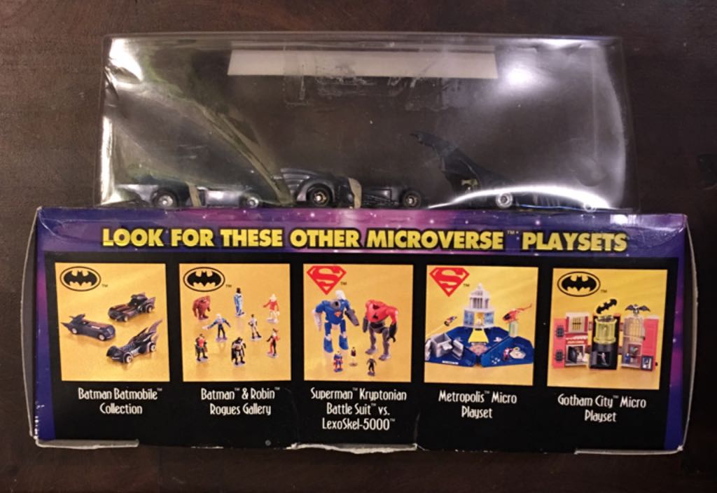 Microverse- Batman Batmobile Collection - MicroVerse toy car collectible - Main Image 2