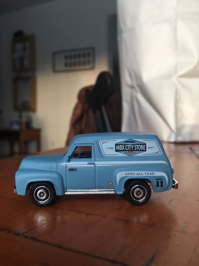 ’55 Ford F-100 Delivery Truck  toy car collectible - Main Image 2