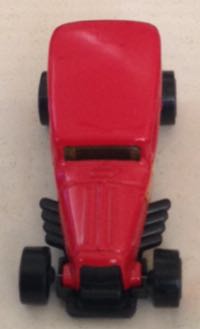 Midnigth Otto Rojo Con Flamas  - Hot Wheels toy car collectible - Main Image 2