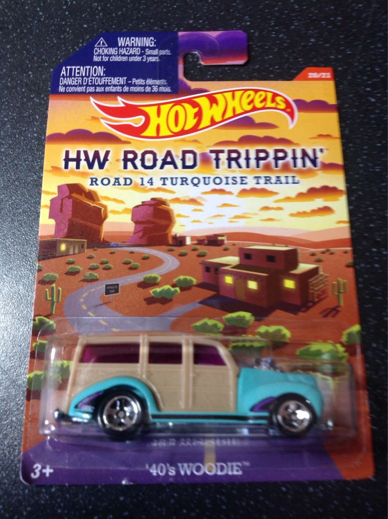 40’s Woodie  toy car collectible - Main Image 1