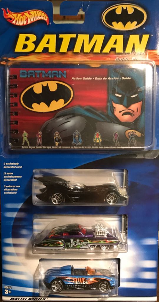MX48 Turbo - Batman Guide 3-pack toy car collectible - Main Image 2