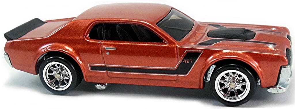 ‘68 Mercury Cougar - 2017 Car Culture HW Redliners toy car collectible - Main Image 2