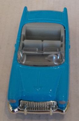 Chevy Bell Air 1955 Convertible Azul Cielo - Machtbox toy car collectible - Main Image 2