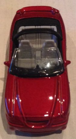 Mustang Cobra Convertible Rojo Cabeza De Caballo - Machtbox toy car collectible - Main Image 2
