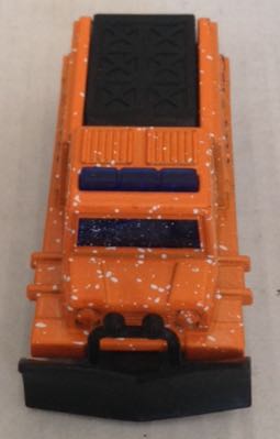 Snow Groomer Naranja - Machtbox toy car collectible - Main Image 2