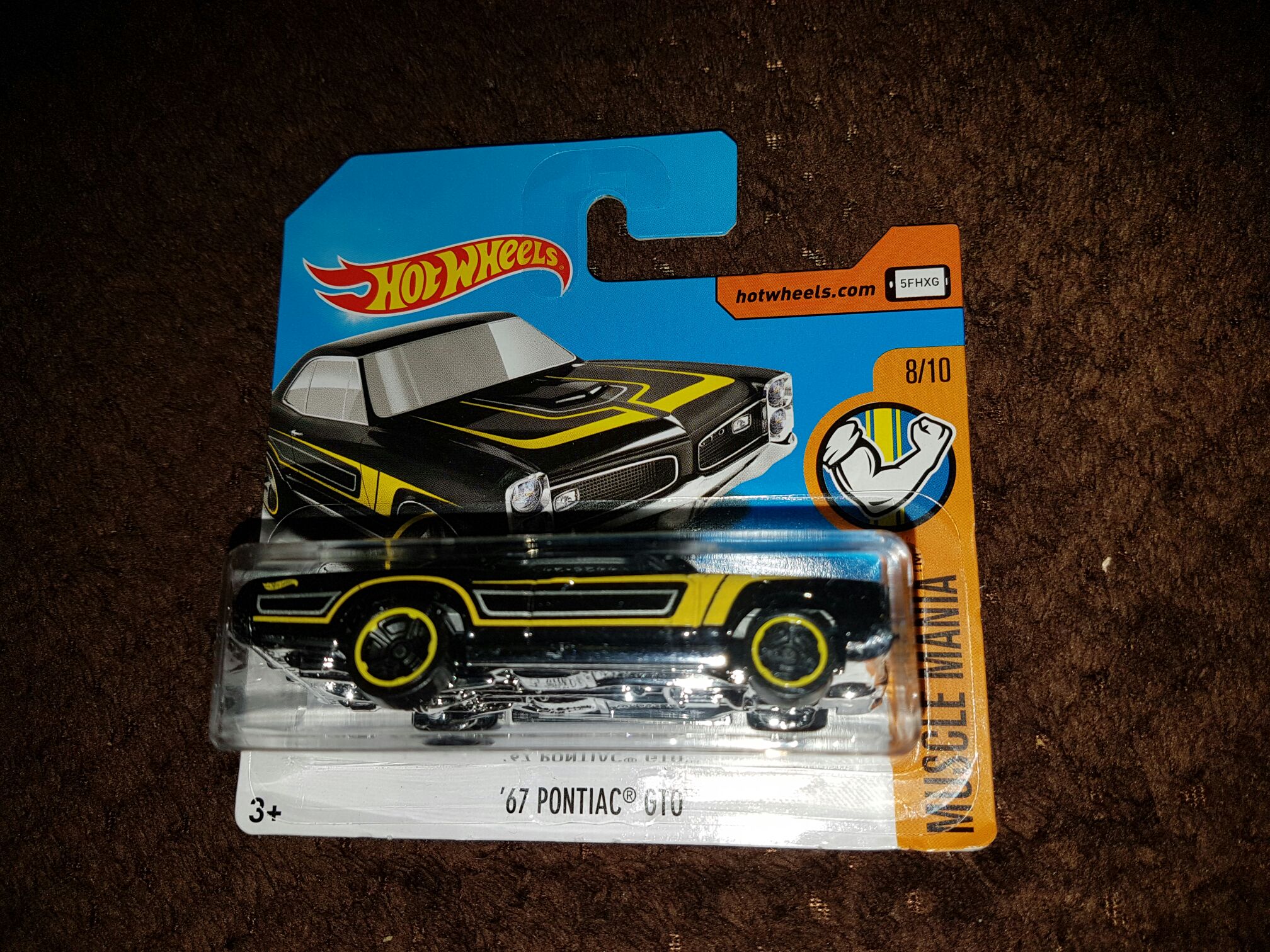 Pontiac GTO ’67 (HW) - Muscle Mania toy car collectible - Main Image 1