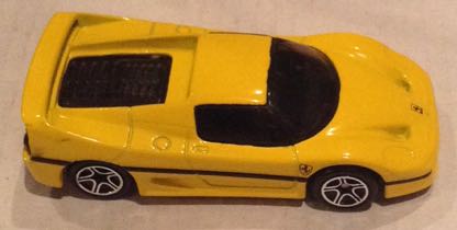 Ferrari F-50 Amarillo - Machtbox toy car collectible - Main Image 1