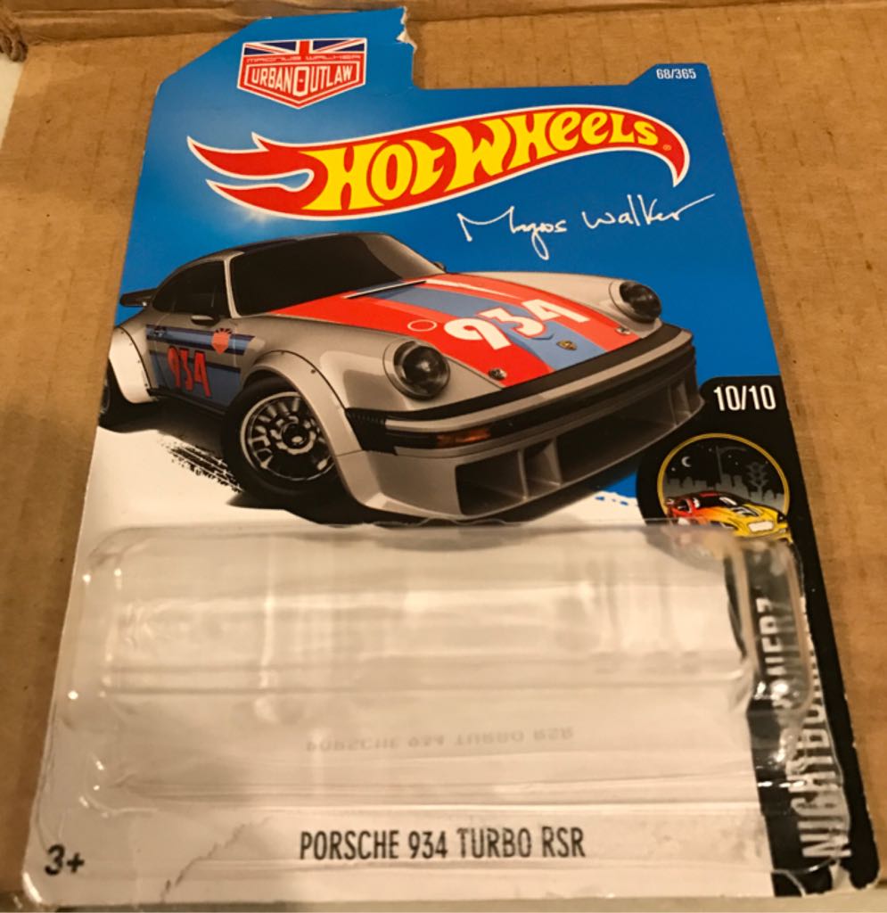 Porsche 934 Turbo RSR - 2017 Nightburnerz toy car collectible - Main Image 2